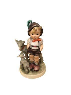 Hummel 1948 The Little Goat Herder Handpainted Porcelain 5.75 High